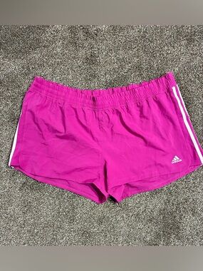 adidas Women’s Hot Pink Athletic Shorts